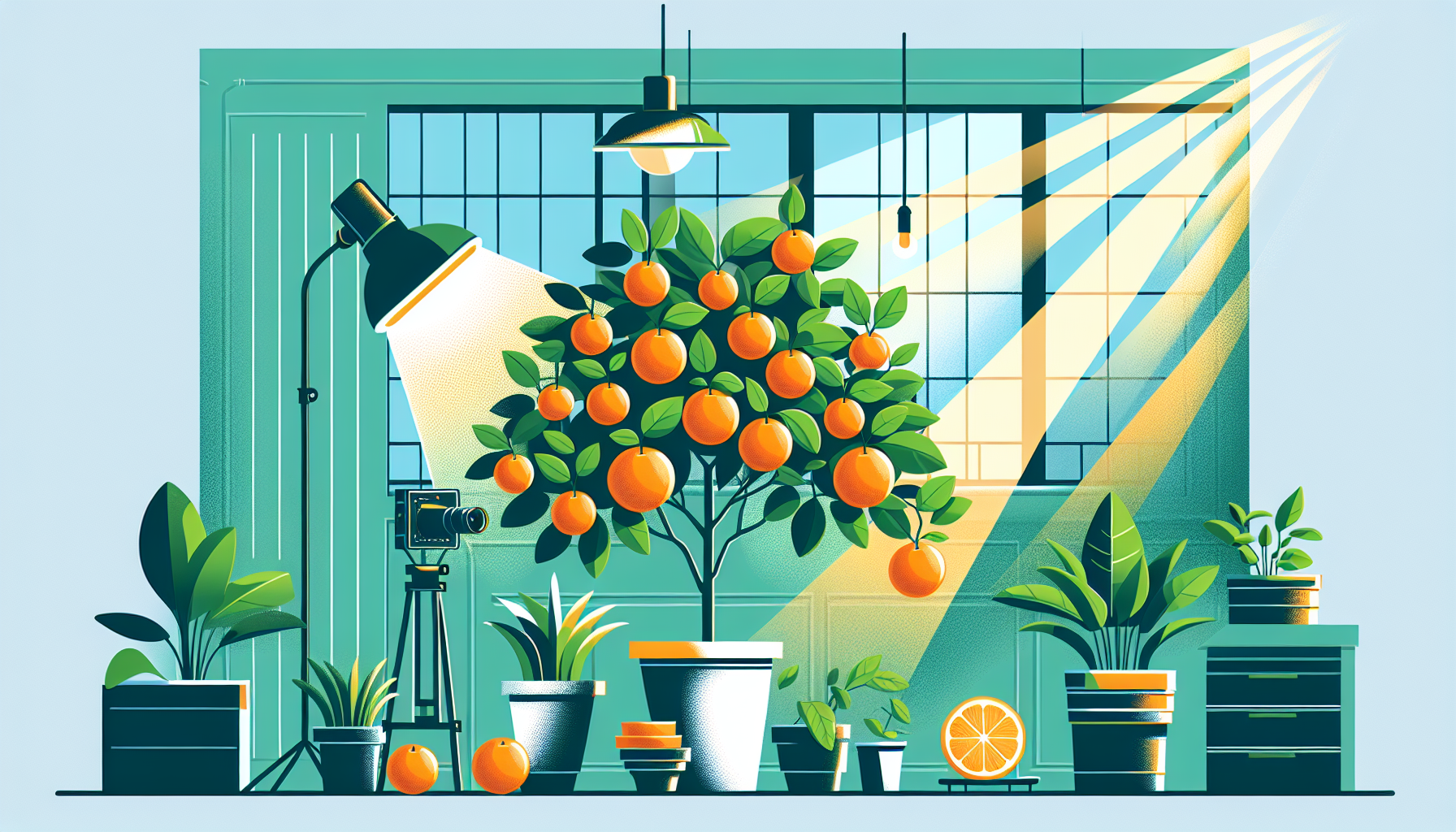 Essential Lighting Needs for Indoor Orange Trees