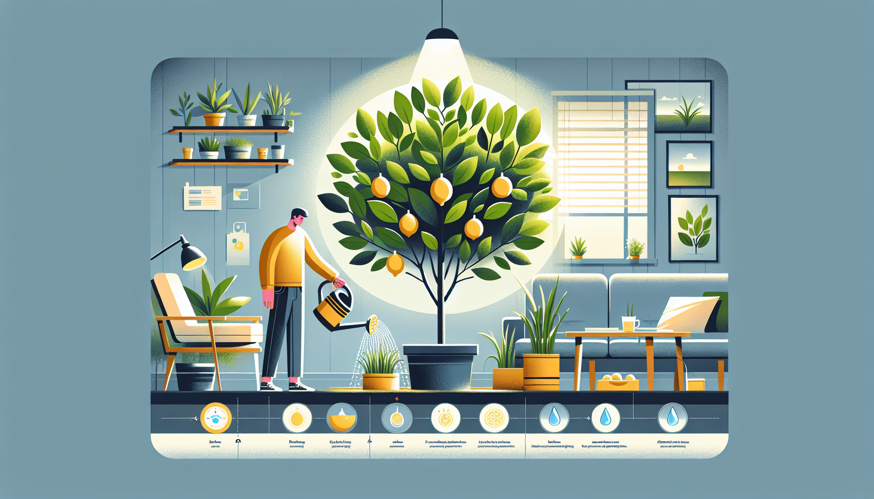 Watering Tips for Indoor Lemon Trees